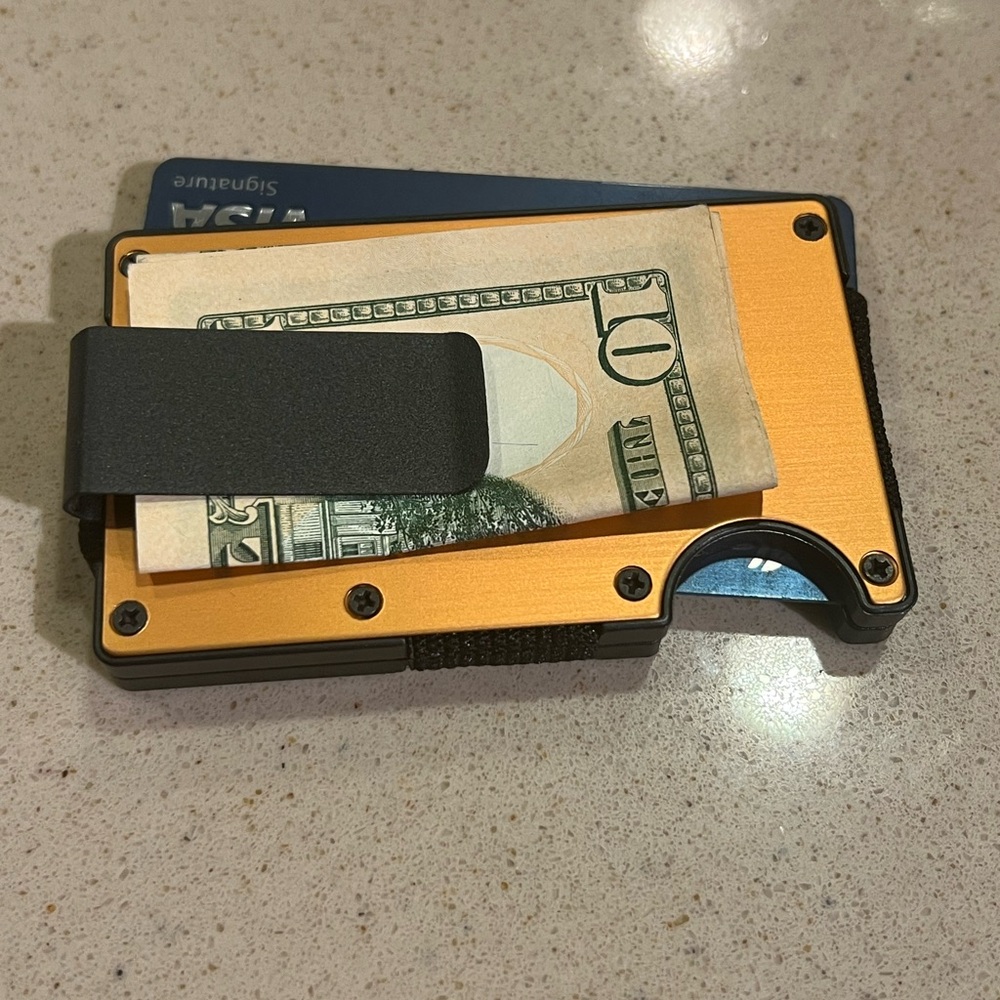 Sleek Gold Money Clip